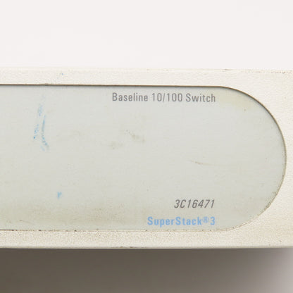 3Com 3C16471 Superstack 3 Baseline 10/100 Switch