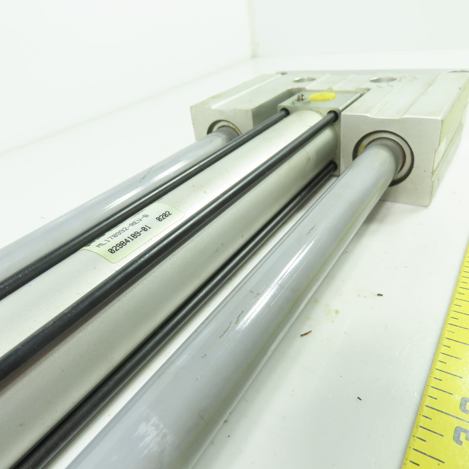 PHD ML170992-REV-B Double Acting Pneumatic Guided Cylinder 8" Stroke 1" Bore