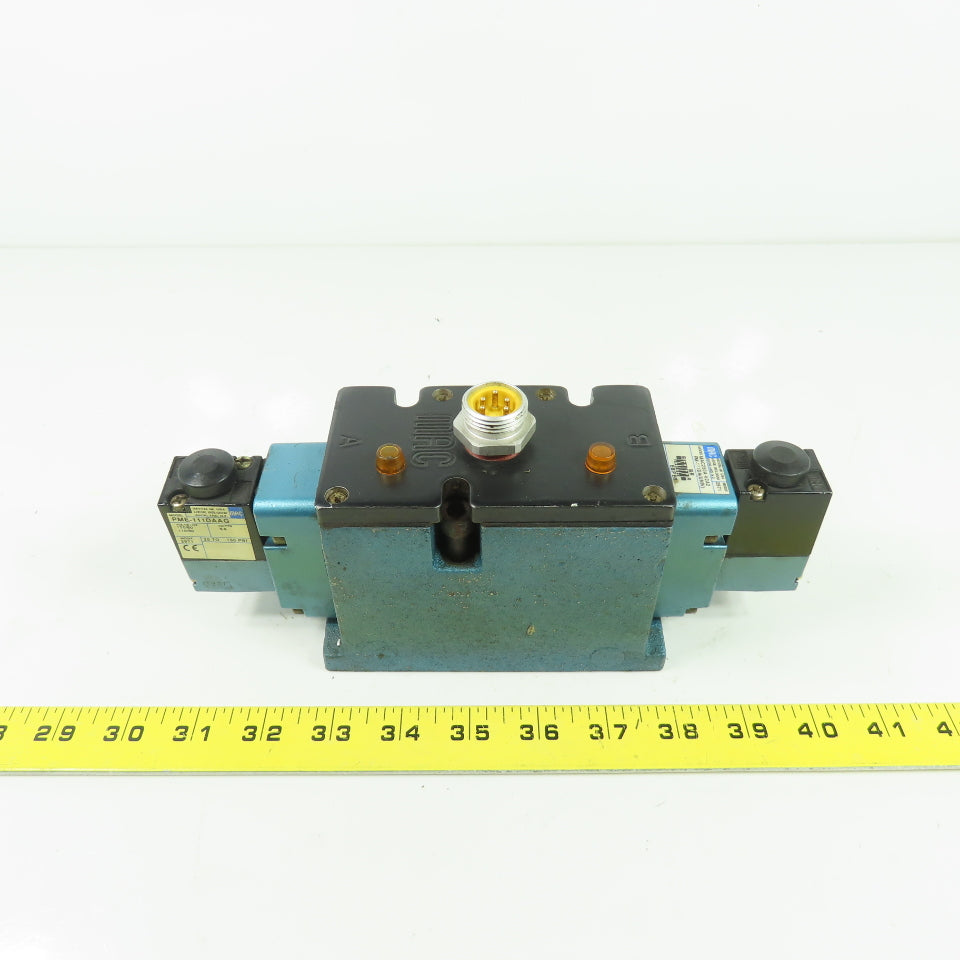 MAC MAC250A-V2A2-PM-111DA 5/2 Double Directional Solenoid Valve 150PSI 120V Coil
