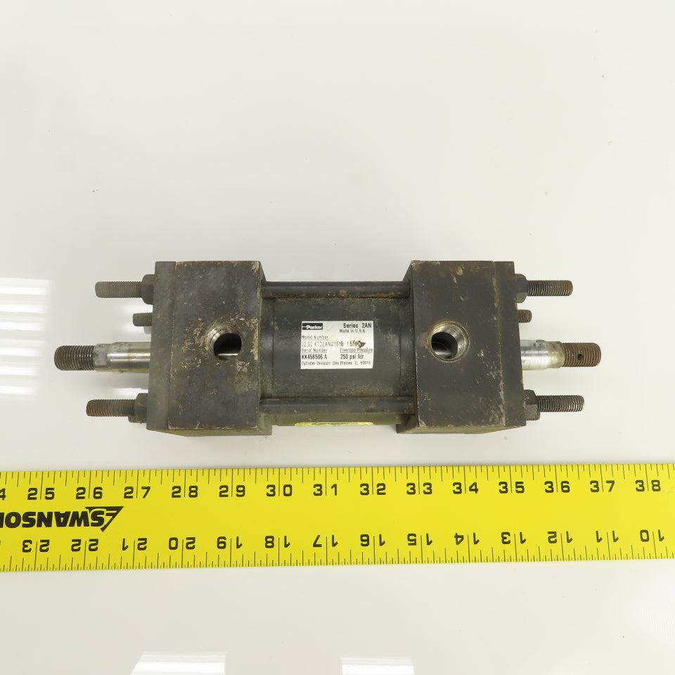 Parker 02.50 KTD2ANU1818 1.500 Double Ended/Acting Pneumatic Cylinder 2.5" Bore