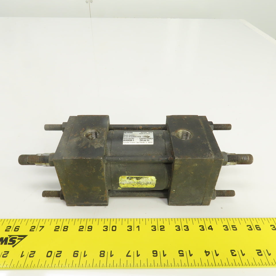 Parker 02.50 KTD2ANU1818 1.500 Double Ended/Acting Pneumatic Cylinder 2.5" Bore
