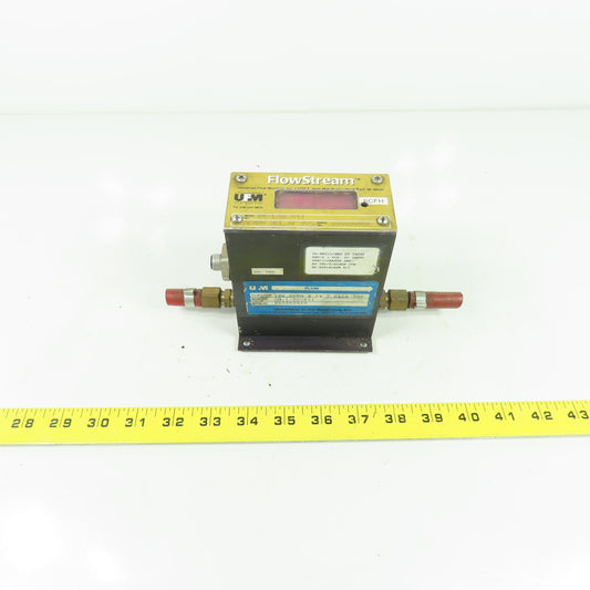 Flow Stream GM-1-DC-R11 Universal Flow Monitors 100 SCFH 14.7 PSIA 70F