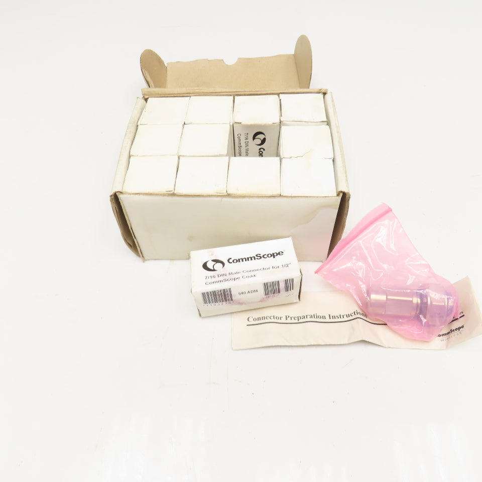 Commscope Cox Router Commscope 540ADM 7/16 DIN Male Connector For 1/2