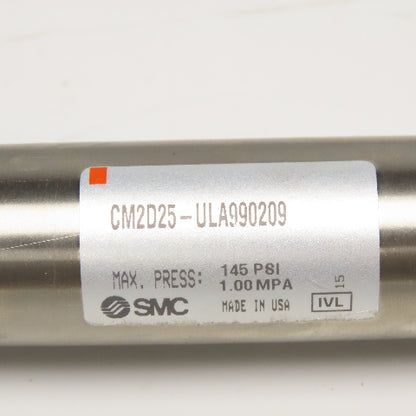 SMC CM2D25-ULA990209 25mm Bore 500mm Stroke Double Acting Air Cylinder