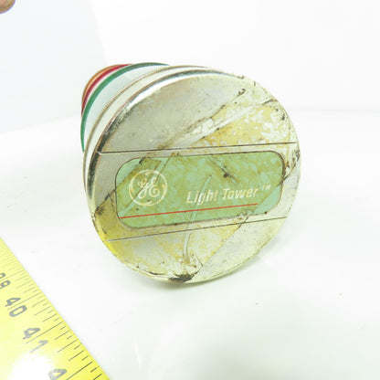 General Electric 3 Section Light Tower Stack Red Green Amber