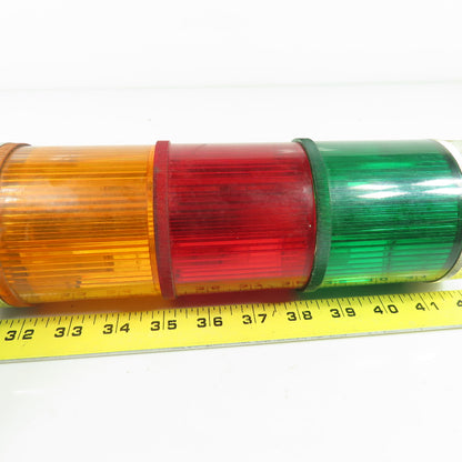 General Electric 3 Section Light Tower Stack Red Green Amber