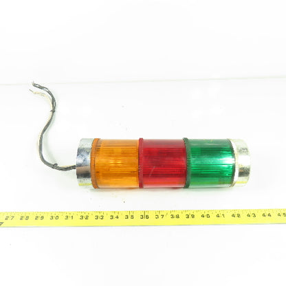 General Electric 3 Section Light Tower Stack Red Green Amber