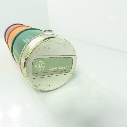 General Electric 3 Section Light Tower Stack Red Green Amber