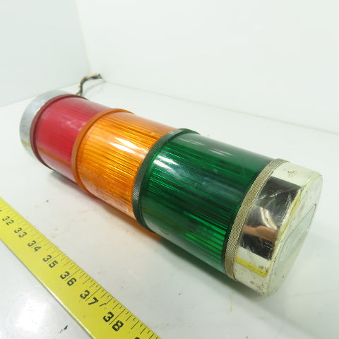 General Electric 3 Section Light Tower Stack Red Green Amber