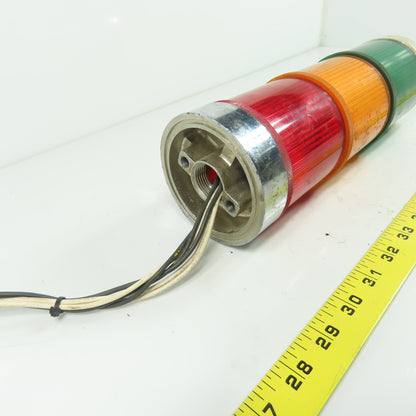 General Electric 3 Section Light Tower Stack Red Green Amber