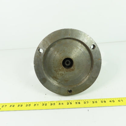 Deublin 2520 Deuplex Air-Hydraulic Hi-Speed Rotary Union 1/4" W/8" Round Plate