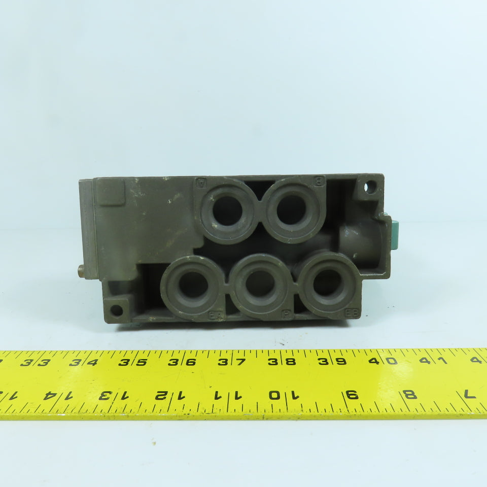 Numatics 554BB43AK 2-Position Pneumatic Solenoid Valve 120V Coil
