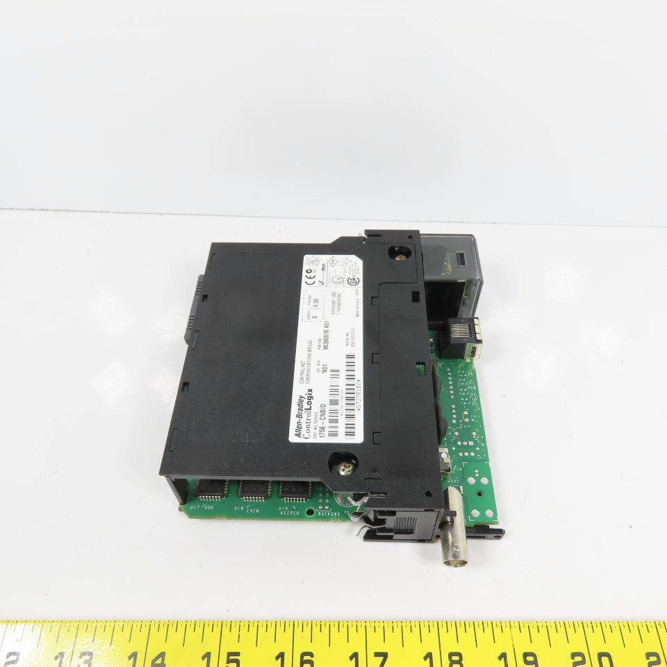 Allen Bradley 1756-CNB Ser D ControlLogix Net Communications Bridge (No Cover)