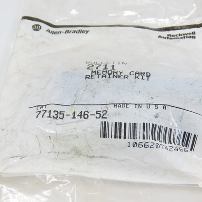 Allen Bradley 77135-146-52 Bulletin 2711 Memory Card Retainer Kit Lot Of 3
