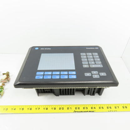 Allen Bradley 2711-B6C8 Ser C Rev C FRN 4.46 PanelView 600 Operator Interface