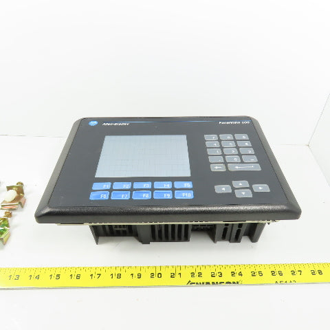 Allen Bradley 2711-B6C8 Ser C Rev C FRN 4.46 PanelView 600 Operator Interface