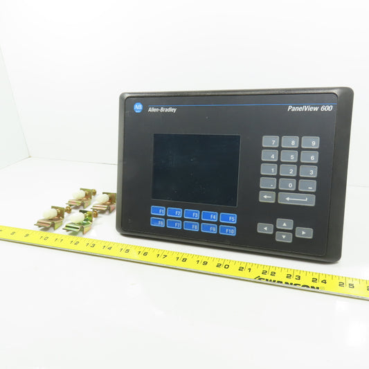 Allen Bradley 2711-B6C8 Ser C Rev C FRN 4.46 PanelView 600 Operator Interface