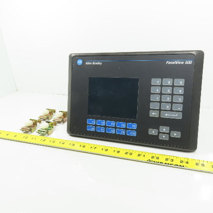 Allen Bradley 2711-B6C8 Ser C Rev C FRN 4.46 PanelView 600 Operator Interface