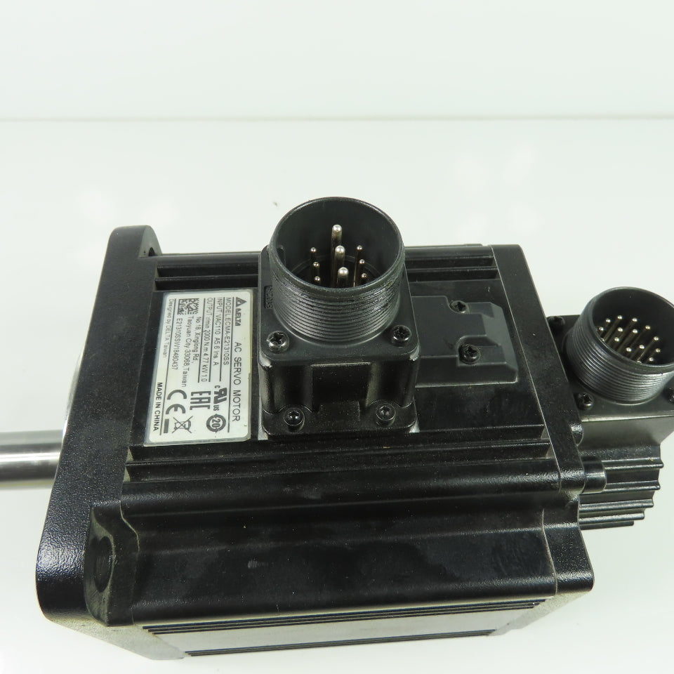 Delta ECMA-E21310SS AC Servo Motor 110VAC 2000RPM 1.0kW 5.6A