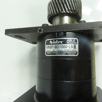 Delta ECMA-E21310RS AC Servo Motor 110VAC 2000RPM W/Reducer VRSF-8C-1000-LN