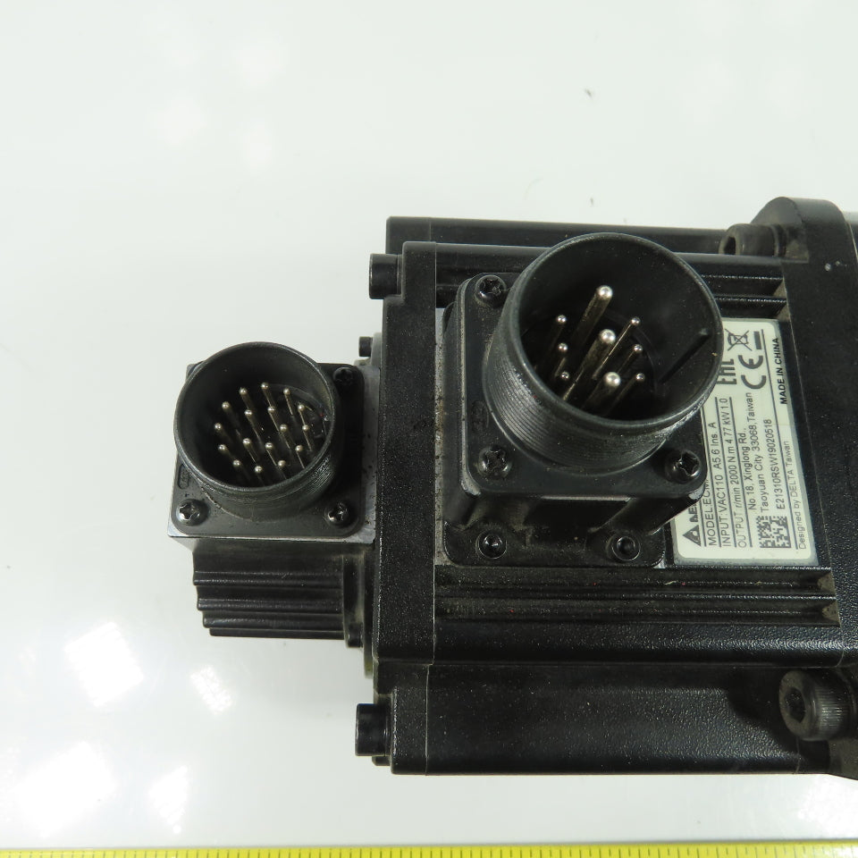 Delta ECMA-E21310RS AC Servo Motor 110VAC 2000RPM W/Reducer VRSF-8C-1000-LN
