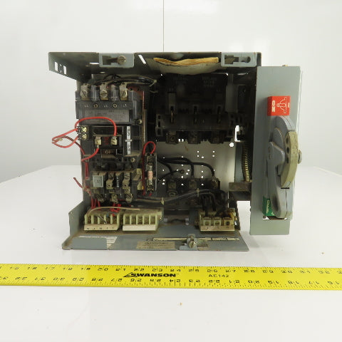 Allen Bradley YUW934216/1A1 Size 2 Mcc Motor Starter Bucket 25HP 480V 3PH 3 Pole