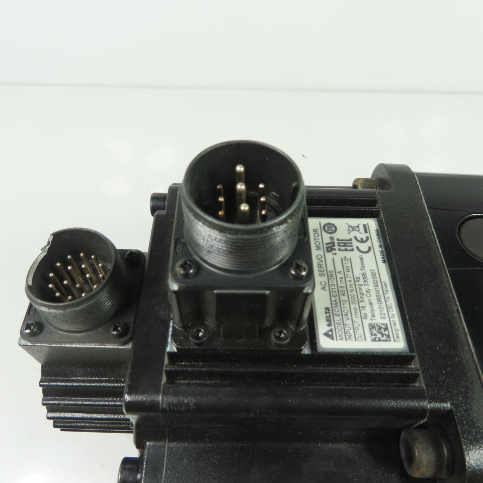 Delta ECMA-E21310RS AC Servo Motor 110VAC 2000RPM W/Reducer VRSF-8C-1000-LN