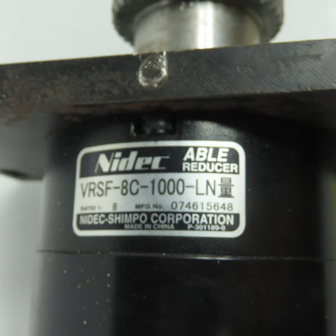 Delta ECMA-E21310RS AC Servo Motor 110VAC 2000RPM W/Reducer VRSF-8C-1000-LN