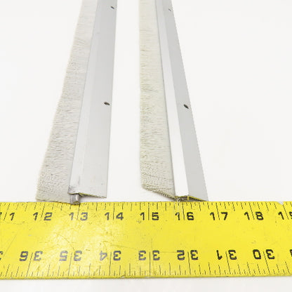 National Guard Products 1" x 48" Angled Door Perimeter Brush Seal Lot Of 2