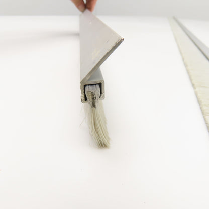 National Guard Products 1" x 48" Angled Door Perimeter Brush Seal Lot Of 2
