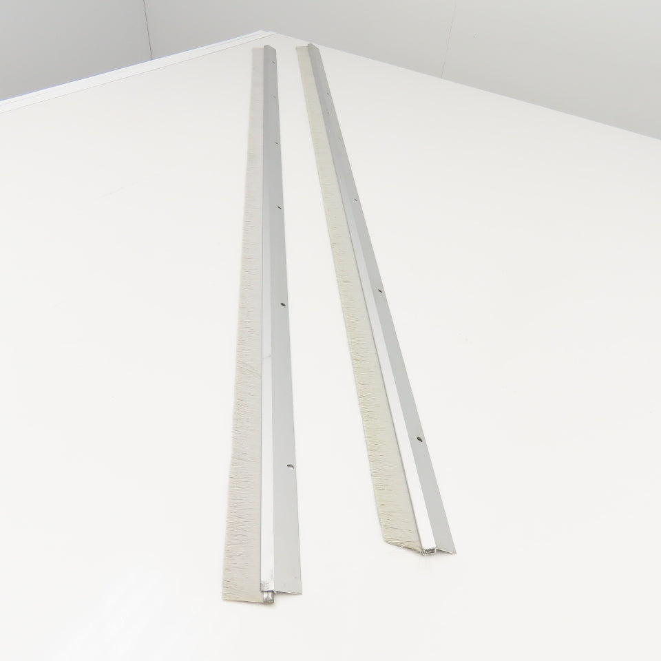 National Guard Products 1" x 48" Angled Door Perimeter Brush Seal Lot Of 2