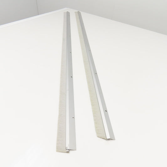 National Guard Products 1" x 48" Angled Door Perimeter Brush Seal Lot Of 2