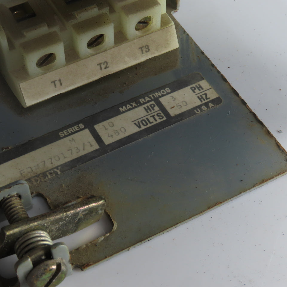 Allen Bradley 2112B-BAB-4R-6P-24R Size 1 Mcc Motor Starter Bucket 10HP 480V 3PH