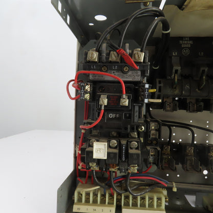 Allen Bradley 2112B-BAB-4R-6S-24R-107 Size 1 Mcc Motor Starter Bucket 10HP 480V
