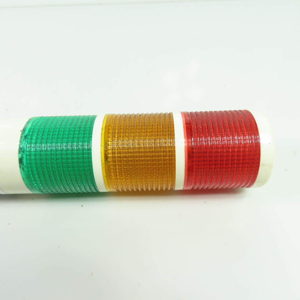 Tjelc TJ50-3T 3 Section Light Tower Stack Red Green Amber 24VDC
