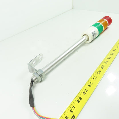 Tjelc TJ50-3T 3 Section Light Tower Stack Red Green Amber 24VDC