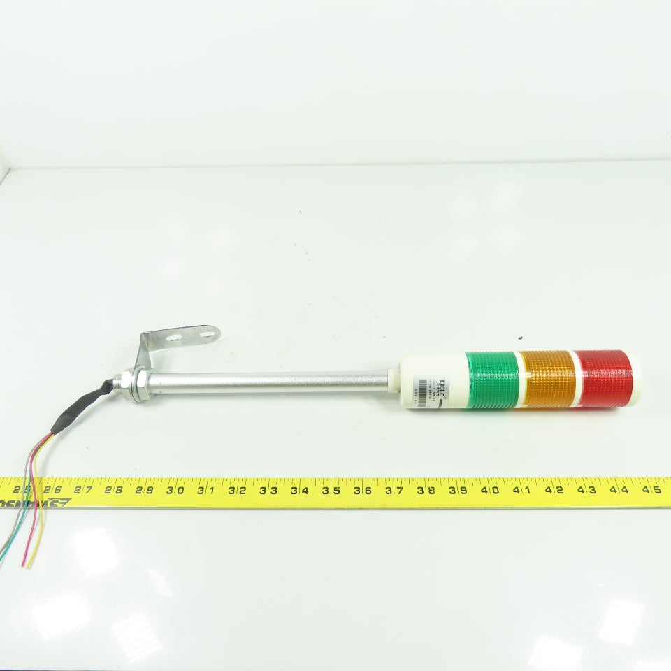 Tjelc TJ50-3T 3 Section Light Tower Stack Red Green Amber 24VDC