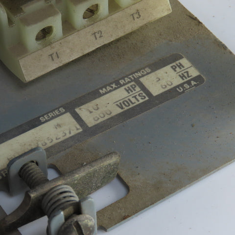 Allen Bradley 2112B-BAC-6P-24R Size 0 Mcc Motor Starter Bucket 5HP 600V 3PH