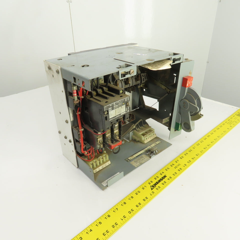 Allen Bradley 2112B-BAC-6P-24R Size 0 Mcc Motor Starter Bucket 5HP 600V 3PH