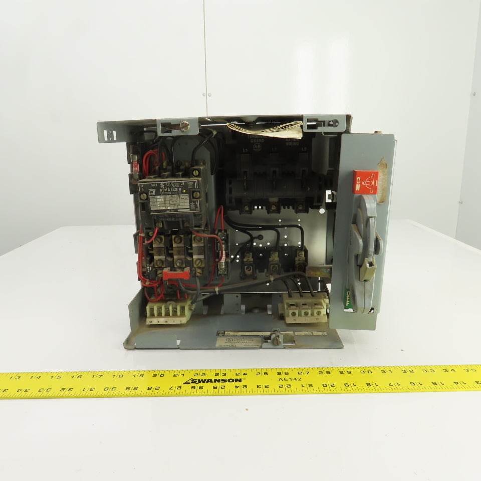 Allen Bradley 2112B-BAC-6P-24R Size 0 Mcc Motor Starter Bucket 5HP 600V 3PH