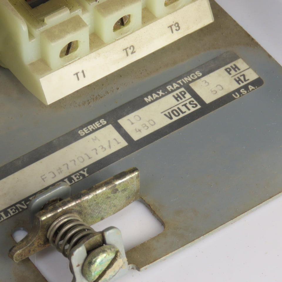 Allen Bradley 2112B-BAB-4R-6P-24R Size 1 Mcc Motor Starter Bucket 10HP 480V 3PH