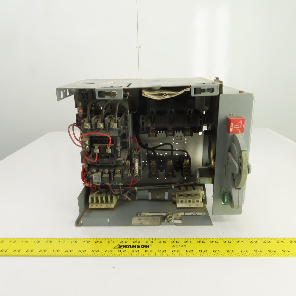Allen Bradley 2112B-BAB-4R-6P-24R Size 1 Mcc Motor Starter Bucket 10HP 480V 3PH