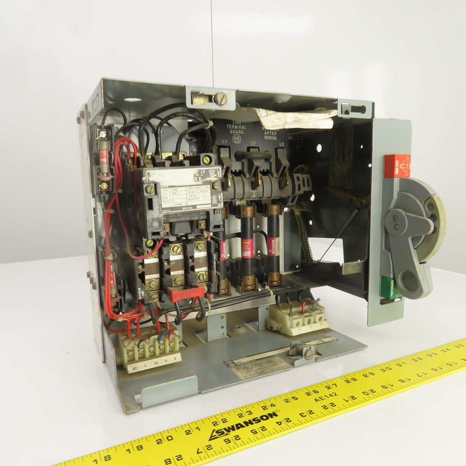 Allen Bradley 2112B-BAC-6P-24R Size 0 Mcc Motor Starter Bucket 5HP 480V 3PH