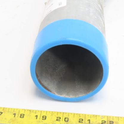 3" 90° Galvanized Ridgid Ridged Steel Conduit Elbow