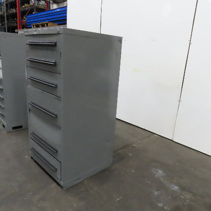 6 Drawer 28" x 28" x 60" Small Parts Tool Storage Shop Cabinet