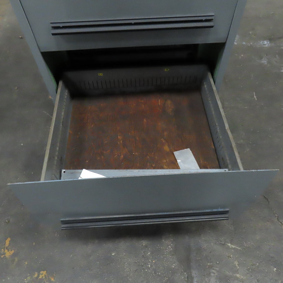 6 Drawer 28" x 28" x 60" Small Parts Tool Storage Shop Cabinet