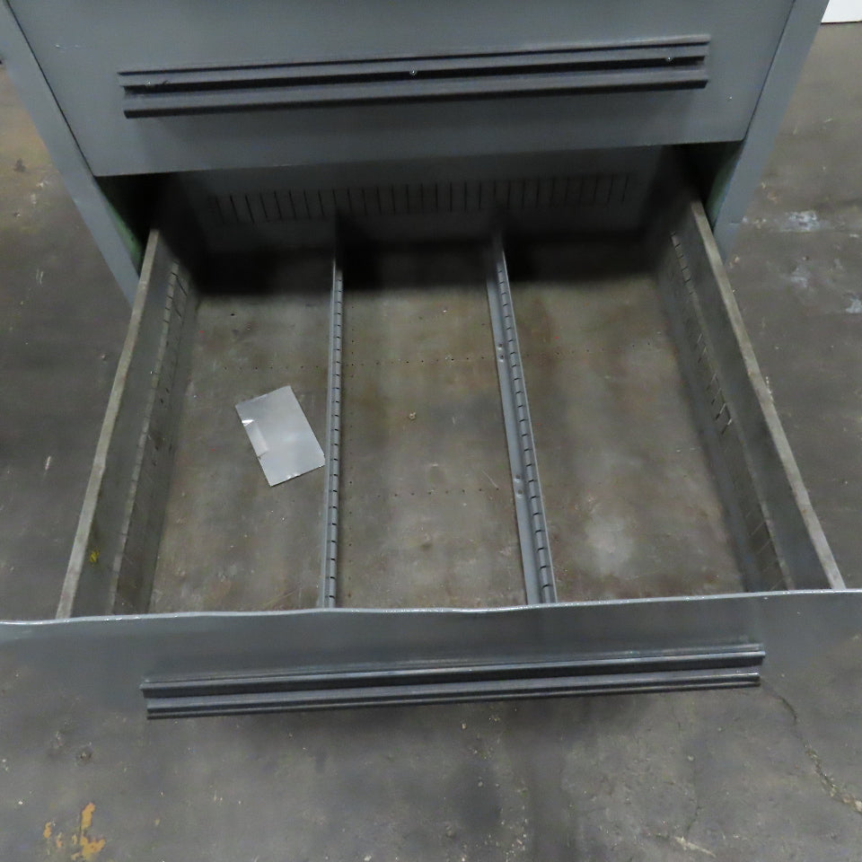 6 Drawer 28" x 28" x 60" Small Parts Tool Storage Shop Cabinet