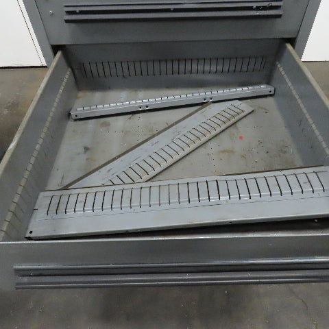 6 Drawer 28" x 28" x 60" Small Parts Tool Storage Shop Cabinet