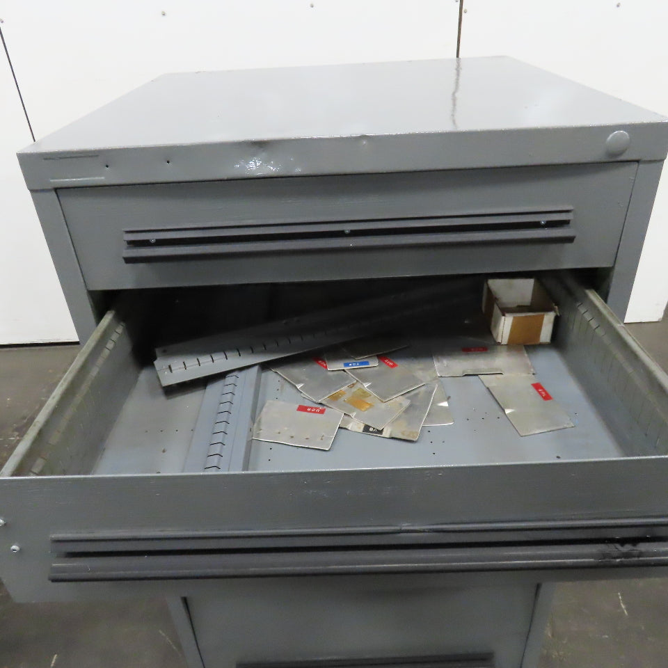 6 Drawer 28" x 28" x 60" Small Parts Tool Storage Shop Cabinet