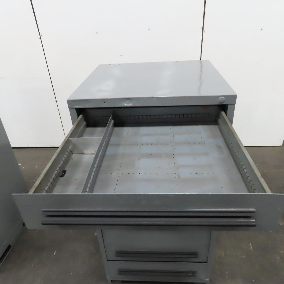 6 Drawer 28" x 28" x 60" Small Parts Tool Storage Shop Cabinet